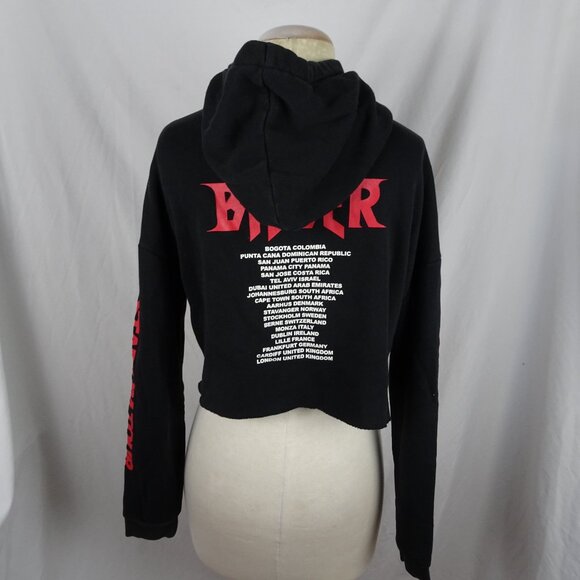 H&M Divided Justin Bieber Stadium Tour Cropped Sweater Size S - Picture 3 of 12